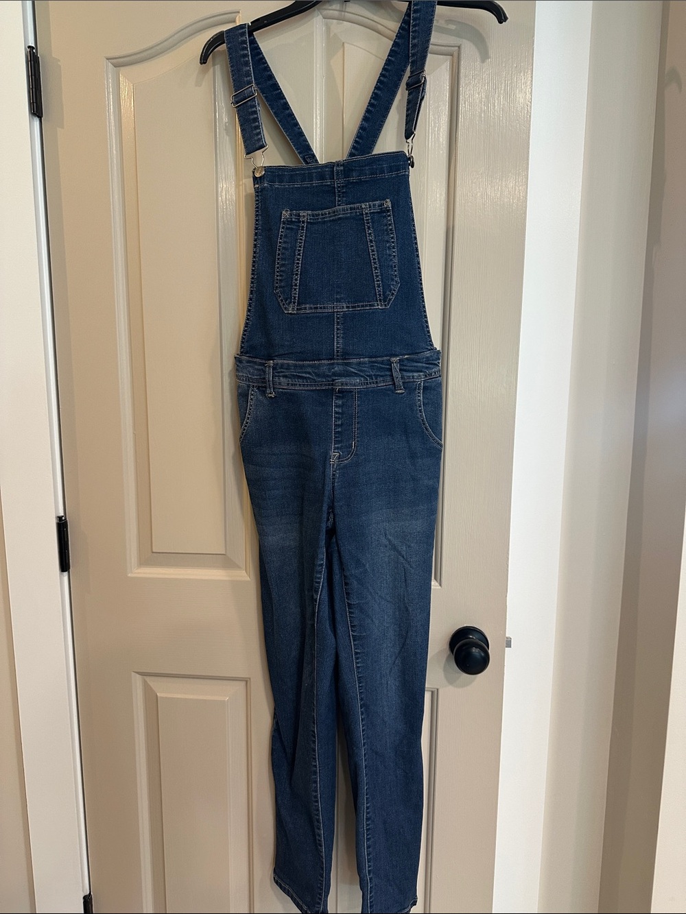 Wallflower Dark Blue Denim Overalls